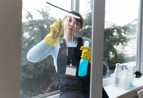 Nettoyage de vitres intérieures et extérieures à Montjoyer